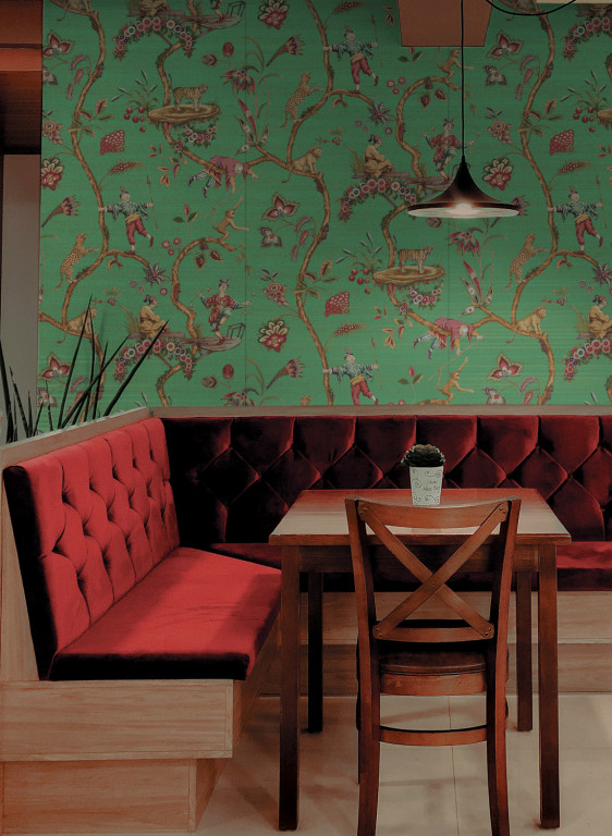 Jannelli & Volpi Wallpaper Chinoise Exotique Silk-17082 Jannelli & Volpi Wallpaper Chinoise Exotique Silk-17082