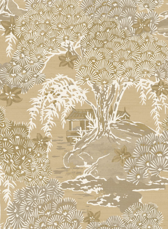 Jannelli & Volpi Wallpaper Sea of Trees Silk-17083 Jannelli & Volpi Wallpaper Sea of Trees Silk-17083