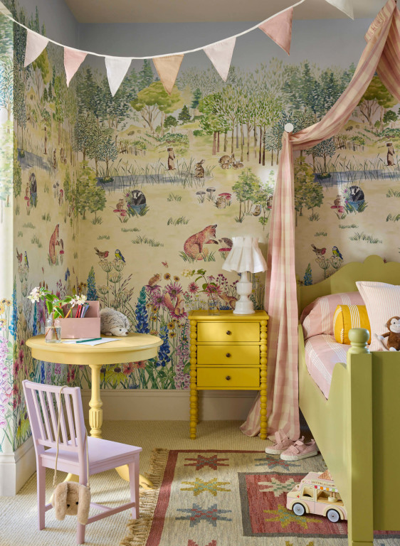 Little Greene Papier peint Potter's Woodland-17089 Little Greene Papier peint Potter's Woodland-17089