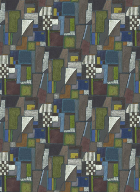 Designers Guild Papier peint Raku Patchwork-17512 Designers Guild Papier peint Raku Patchwork-17512