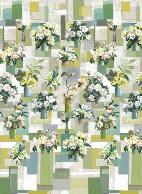 Designers Guild Papier peint Celadon Vase-17515 Designers Guild Papier peint Celadon Vase-17515