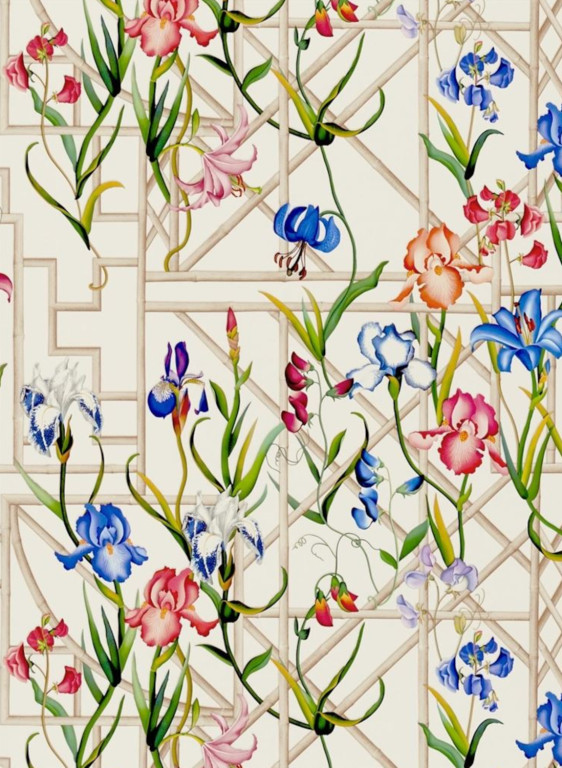 Christian Lacroix Wallpaper Fretwork Garden-17522 Christian Lacroix Wallpaper Fretwork Garden-17522