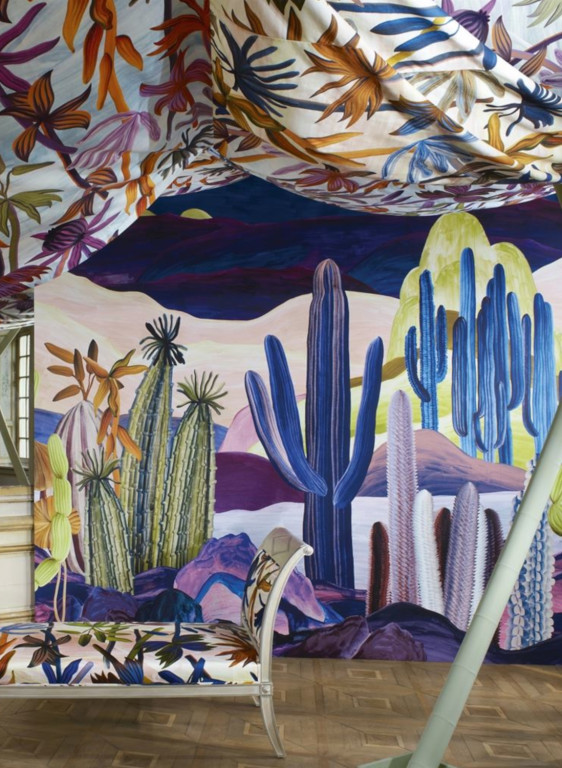 Christian Lacroix Mural Lanzarote Garden-17523 Christian Lacroix Mural Lanzarote Garden-17523
