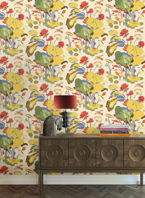 GP & J Baker Wallpaper Nympheus-17542 GP & J Baker Wallpaper Nympheus-17542
