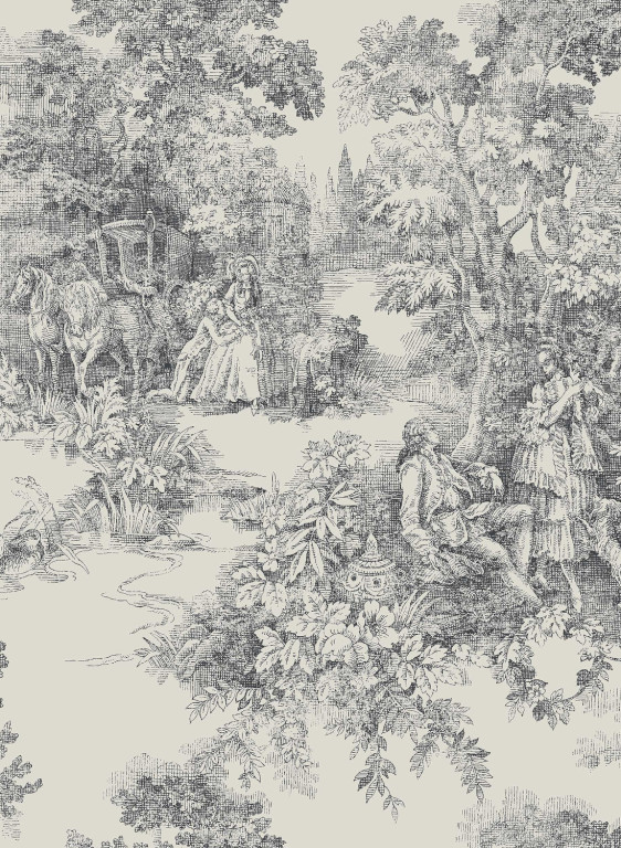Boråstapeter Wallpaper Toile de Jouy-17602 Boråstapeter Wallpaper Toile de Jouy-17602