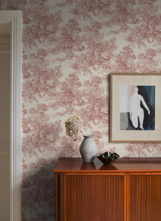 Boråstapeter Wallpaper Toile de Jouy-17602 Boråstapeter Wallpaper Toile de Jouy-17602