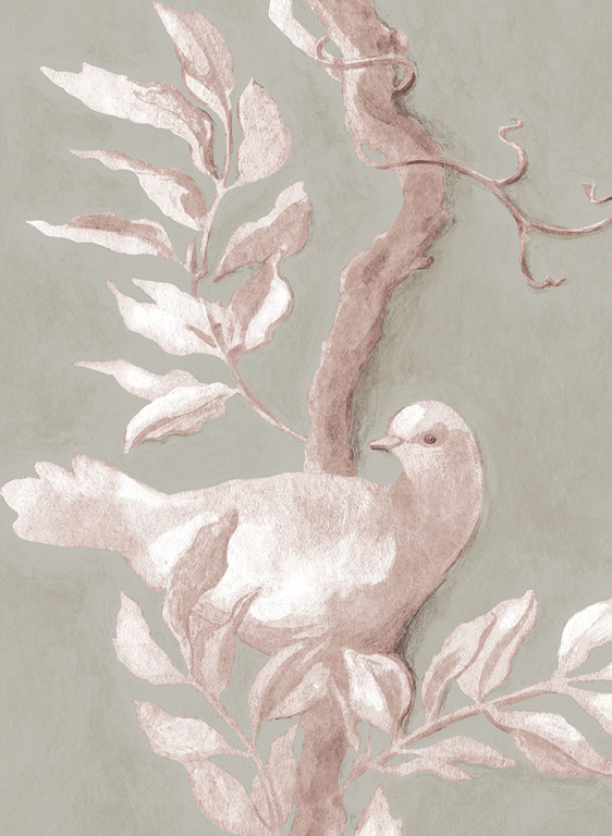 Lewis & Wood Wallpaper Doves-17627 Lewis & Wood Wallpaper Doves-17627