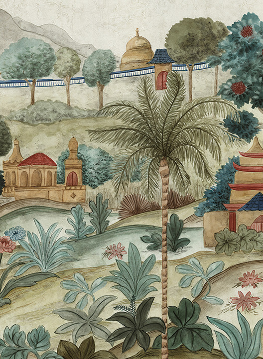 Eijffinger Wandbild Majestic Garden-17672 Eijffinger Wandbild Majestic Garden-17672