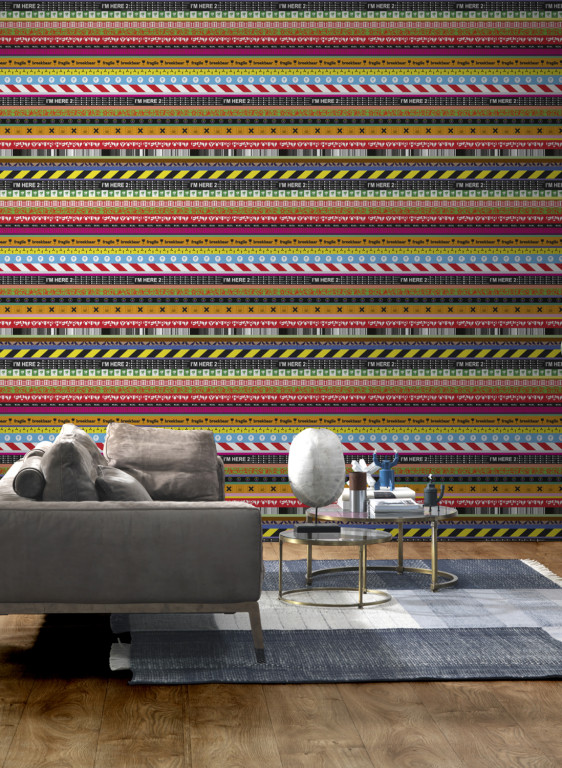 NLXL Papier peint Layers Multicolored-17697 NLXL Papier peint Layers Multicolored-17697