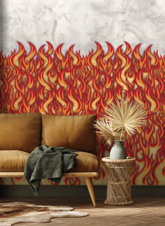 NLXL Wandbild Job on Fire-17701 NLXL Wandbild Job on Fire-17701