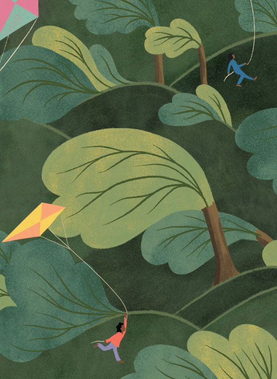 Boråstapeter Wandbild A Windy Day-17808 Boråstapeter Wandbild A Windy Day-17808