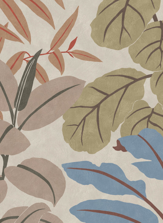 Boråstapeter Studio Mural Grand Leaves-17873