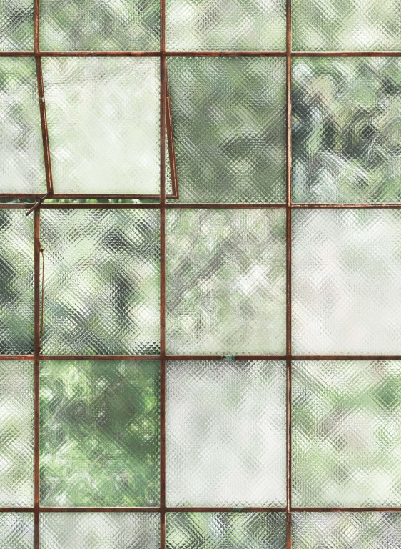 Boråstapeter Studio Mural Green Window-17874