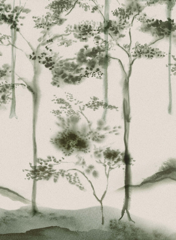 Boråstapeter Studio Mural Ink Forest-17887