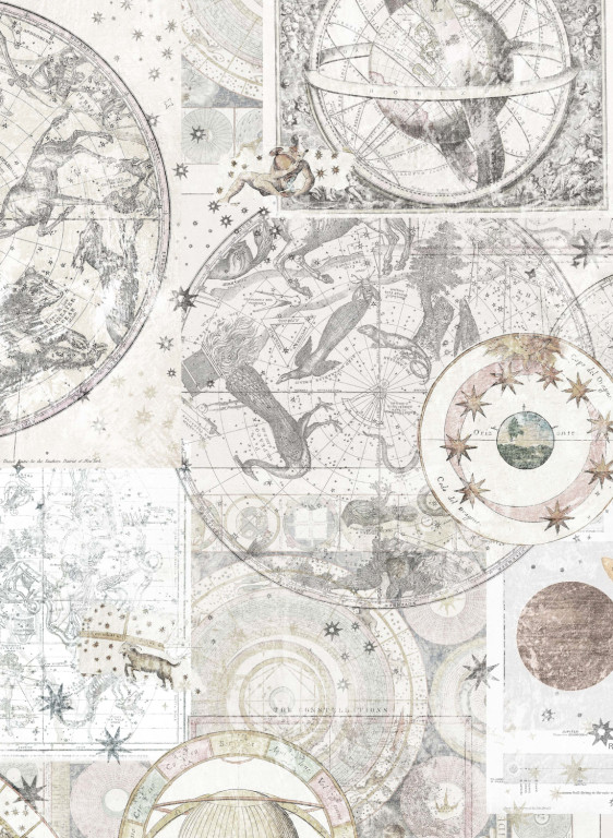 Boråstapeter Studio Mural Vintage Star Map-17954