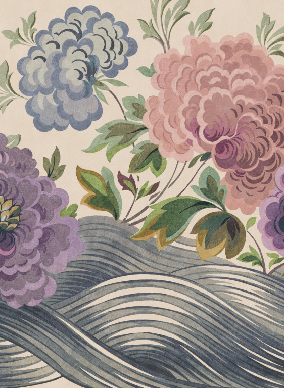 Boråstapeter Studio Mural Wave of Flowers-17956