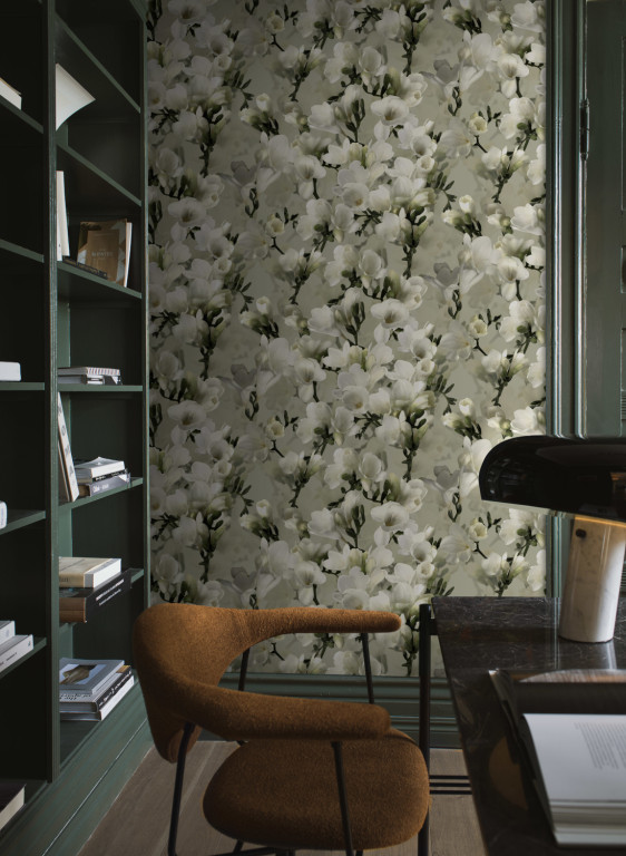 Boråstapeter Studio Mural White Lily-17961