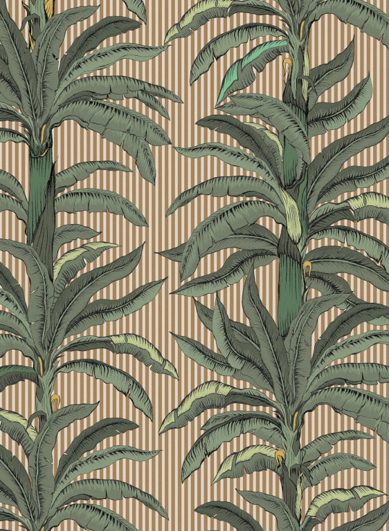 Boråstapeter Studio Mural Rayure Palmier-17971