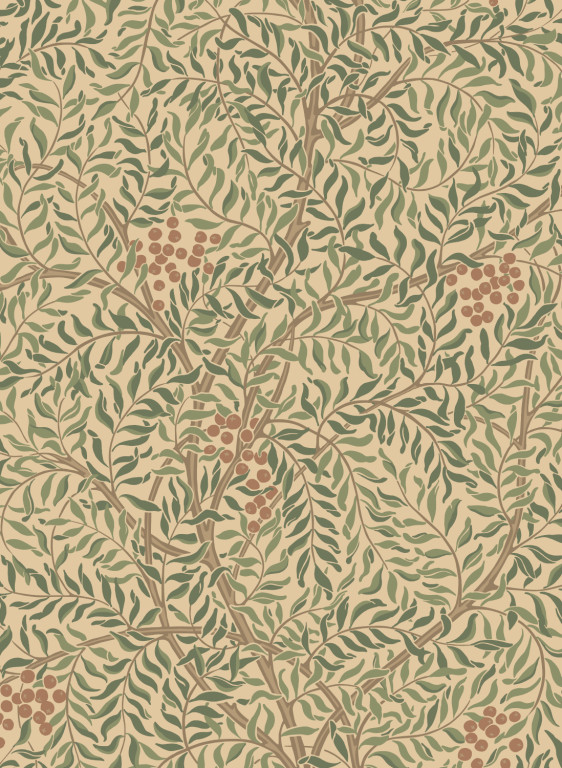 Sandberg Carta da parati Simon - Garden Green-18009.2