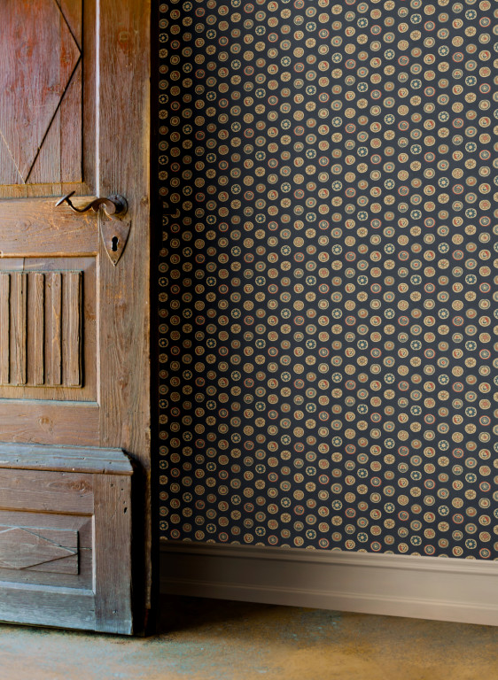 GP & J Baker Papier peint Court Buttons-18030