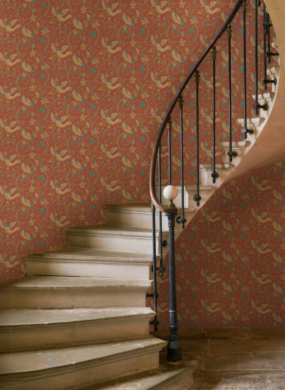 GP & J Baker Papier peint Royal Court-18032