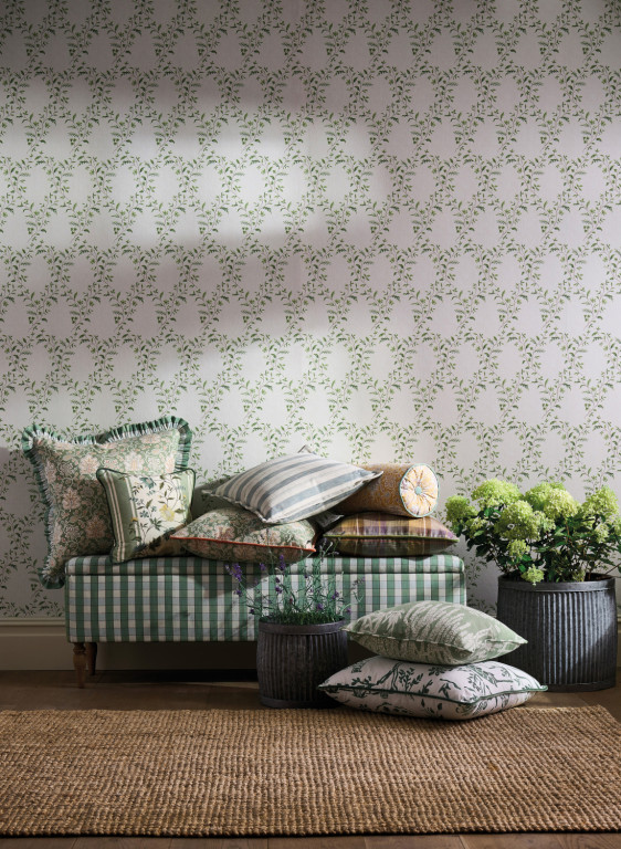 Nina Campbell Tapete Hollingbourne Trellis-18120 Nina Campbell Tapete Hollingbourne Trellis-18120