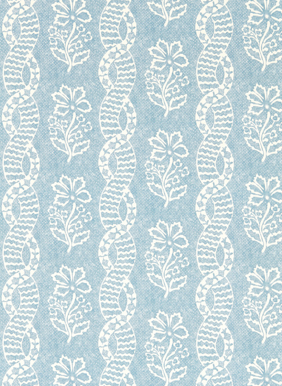 Zoffany Papier peint Dabu Stripe-18014 Zoffany Papier peint Dabu Stripe-18014