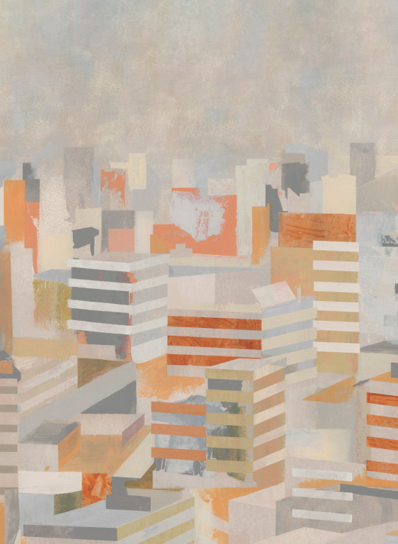 Tres Tintas Mural Skyline-18214