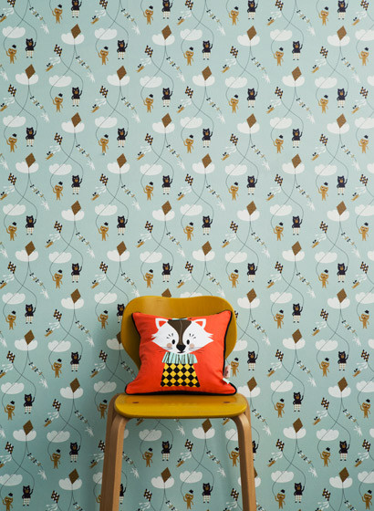 Ferm Living Wallpaper Kite-1825 Ferm Living Wallpaper Kite-1825