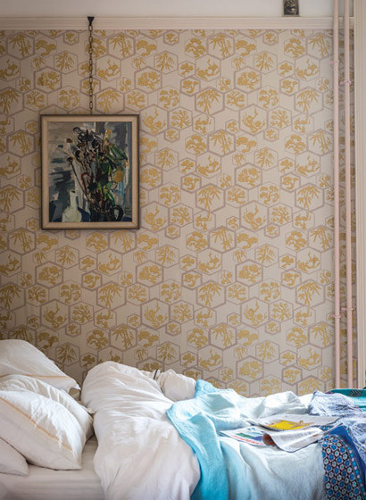 Farrow & Ball Papier peint Shouchikubai-1828 Farrow & Ball Papier peint Shouchikubai-1828