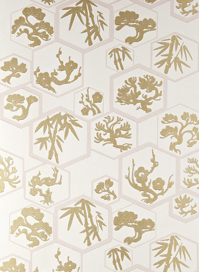 Farrow & Ball Papier peint Shouchikubai-1828 Farrow & Ball Papier peint Shouchikubai-1828
