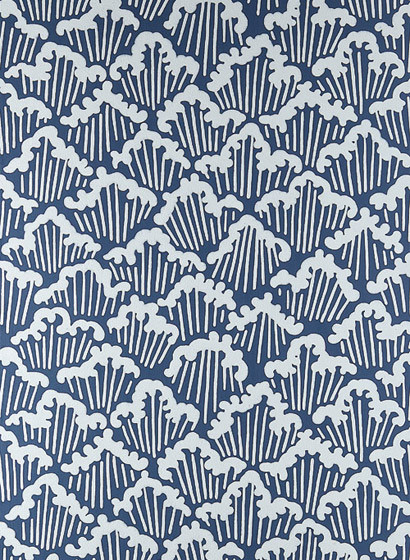 Farrow & Ball Wallpaper Aranami Stiffkey Blue/ Skylight-1829.5 Farrow & Ball Wallpaper Aranami Stiffkey Blue/ Skylight-1829.5