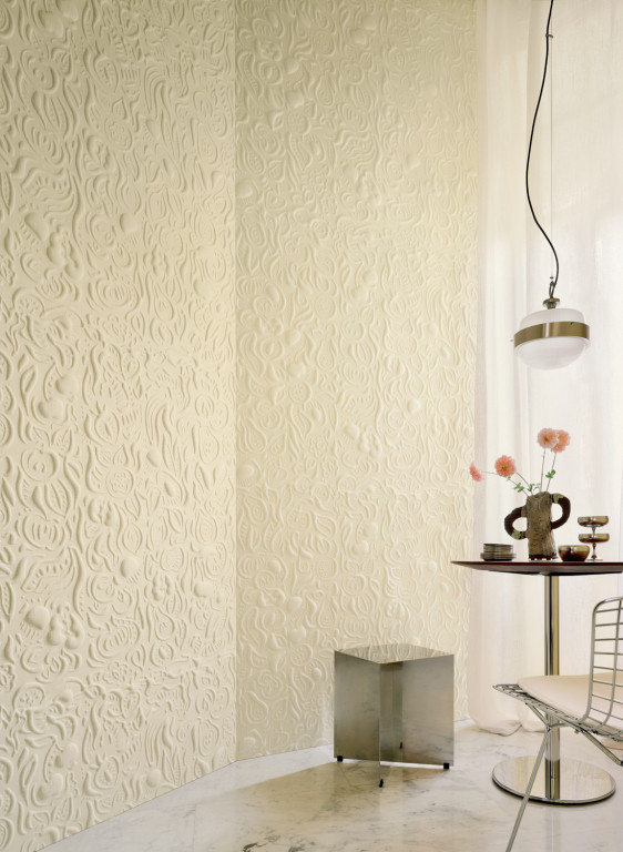 Élitis Papier peint Mosaïque du Verger Lin-18517