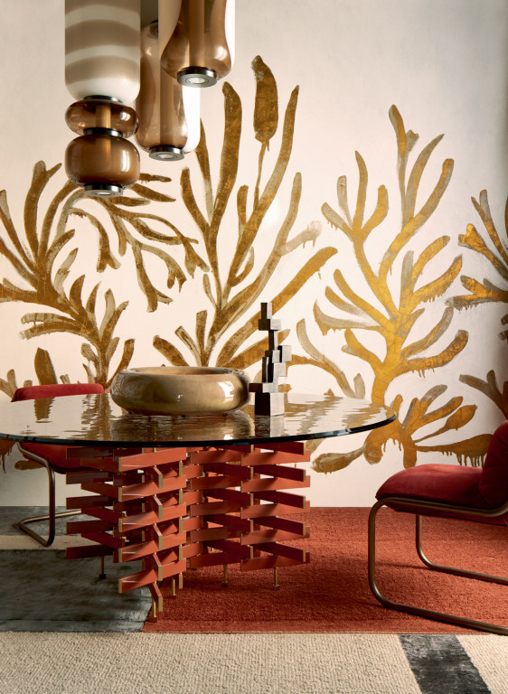 Élitis Wandbild Algues dorées-18523