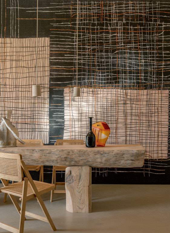 Élitis Papier peint panoramique Sashiko-18533