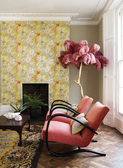 Matthew Williamson Wallpaper Bird of Paradise-1854 Matthew Williamson Wallpaper Bird of Paradise-1854