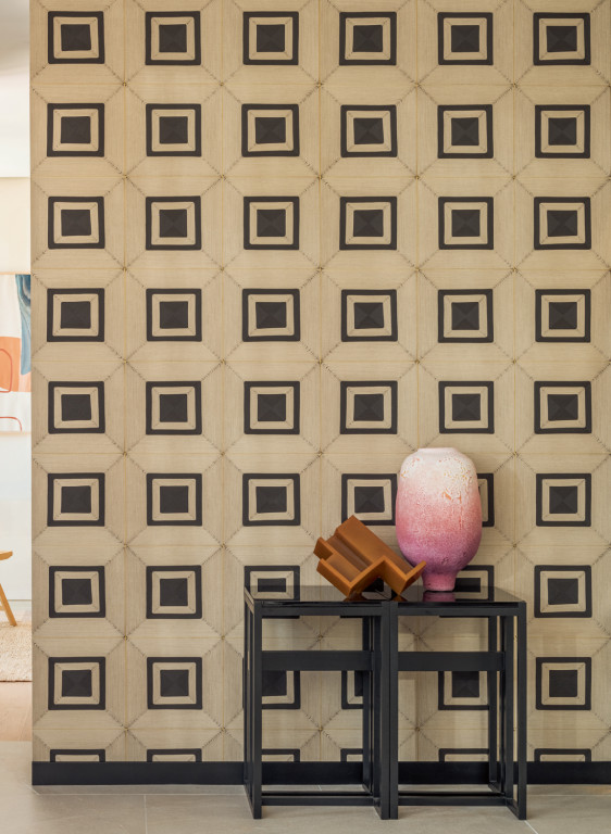 Élitis Papier peint Carrés Jalonnés-18548