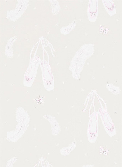 Ballet Shoes - Kindertapete von Sanderson - Beige-1863.3 Ballet Shoes - Kindertapete von Sanderson - Beige-1863.3