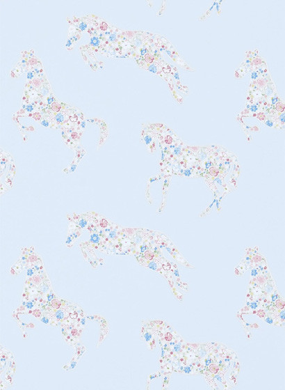 Sanderson Papier peint Pretty Ponies-1865 Sanderson Papier peint Pretty Ponies-1865