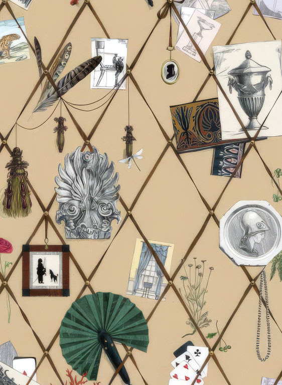 Edmond Petit Carta da parati Mur des Souvenirs-18702