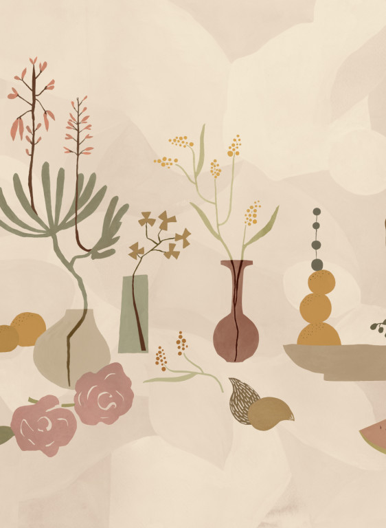 Tres Tintas Mural Centrepiece Composition-19063 Tres Tintas Mural Centrepiece Composition-19063