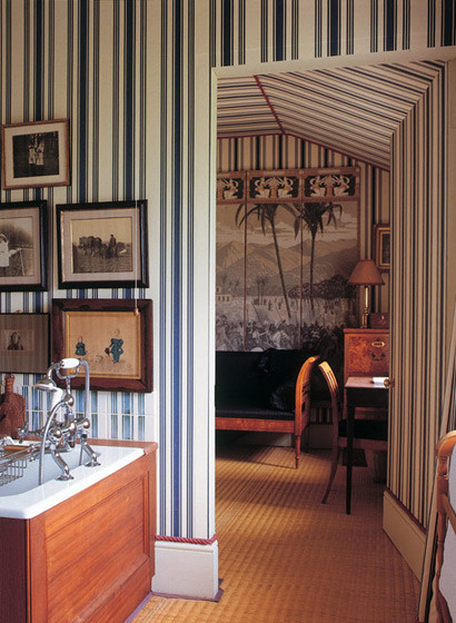 Tapete Tented Stripe von Farrow & Ball-1936 Tapete Tented Stripe von Farrow & Ball-1936