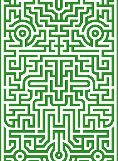 Tapete JOB-02 Labyrinth von Studio Job-1956 Tapete JOB-02 Labyrinth von Studio Job-1956