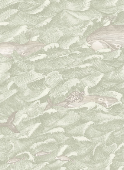 Tapete Melville von Cole & Son - Green-1976.2 Tapete Melville von Cole & Son - Green-1976.2