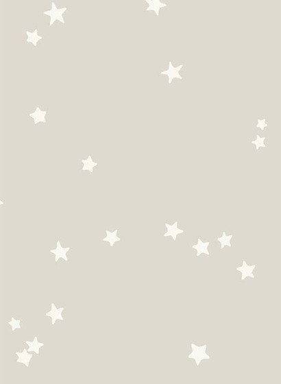 Tapete Stars von Cole & Son - Grey & White-1978.2 Tapete Stars von Cole & Son - Grey & White-1978.2
