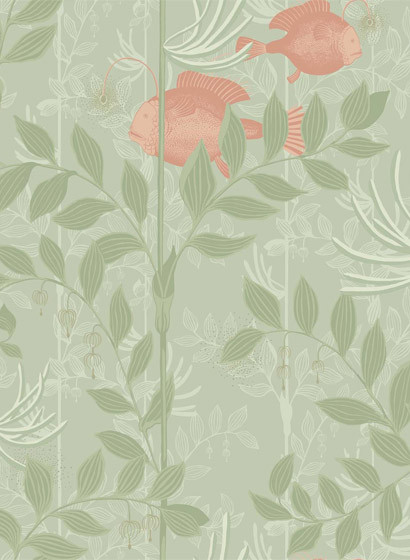 Tapete Nautilus von Cole & Son - Soft Green-1979.3 Tapete Nautilus von Cole & Son - Soft Green-1979.3