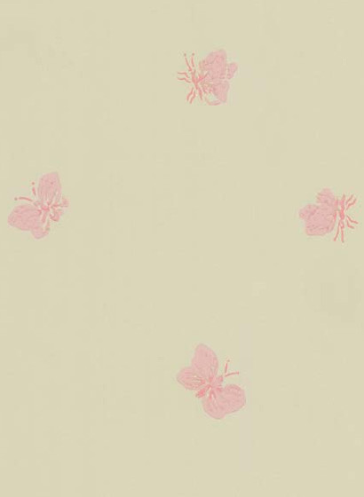 Tapete Peaseblossom von Cole & Son - Linen & Pink-1985.5 Tapete Peaseblossom von Cole & Son - Linen & Pink-1985.5