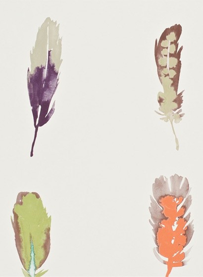 Tapete Limosa von Harlequin - Loganberry/ Papaya/ Lagoon-1996.3 Tapete Limosa von Harlequin - Loganberry/ Papaya/ Lagoon-1996.3