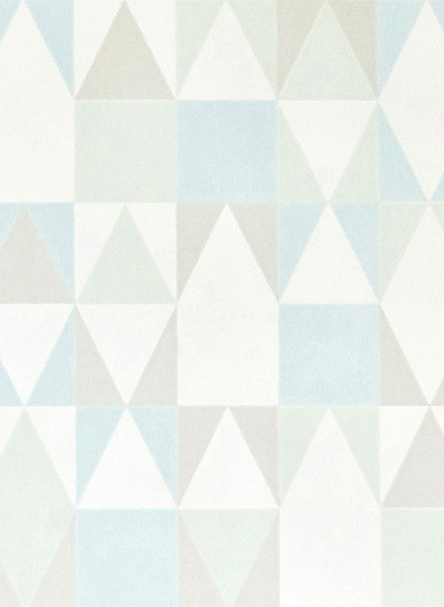 Tapete Alice von Majvillan - Soft Green/ Turquoise/ Grey-2014.2