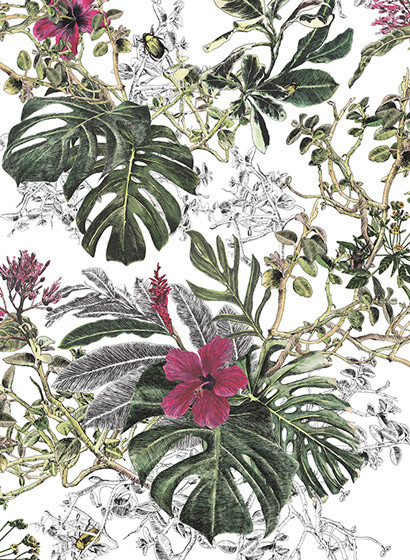 Sian Zeng Tapete Summer Tropical Bloom-2025.1 Sian Zeng Tapete Summer Tropical Bloom-2025.1